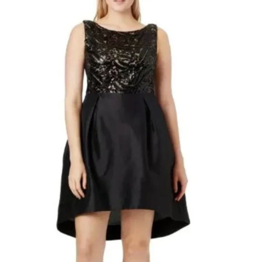 VEUC Monique Lhuillier Formal High Low Embellished Dress
